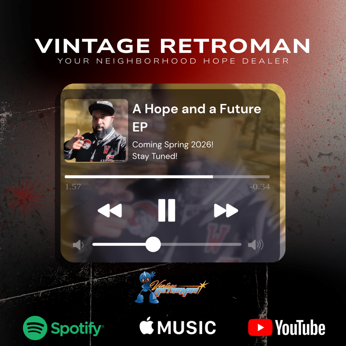 My New EP was released today! Check out “A Hope and a Future EP”&nbsp;today